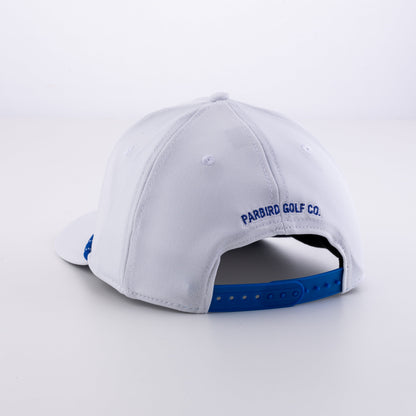The Eagle in White, back view with royal snap